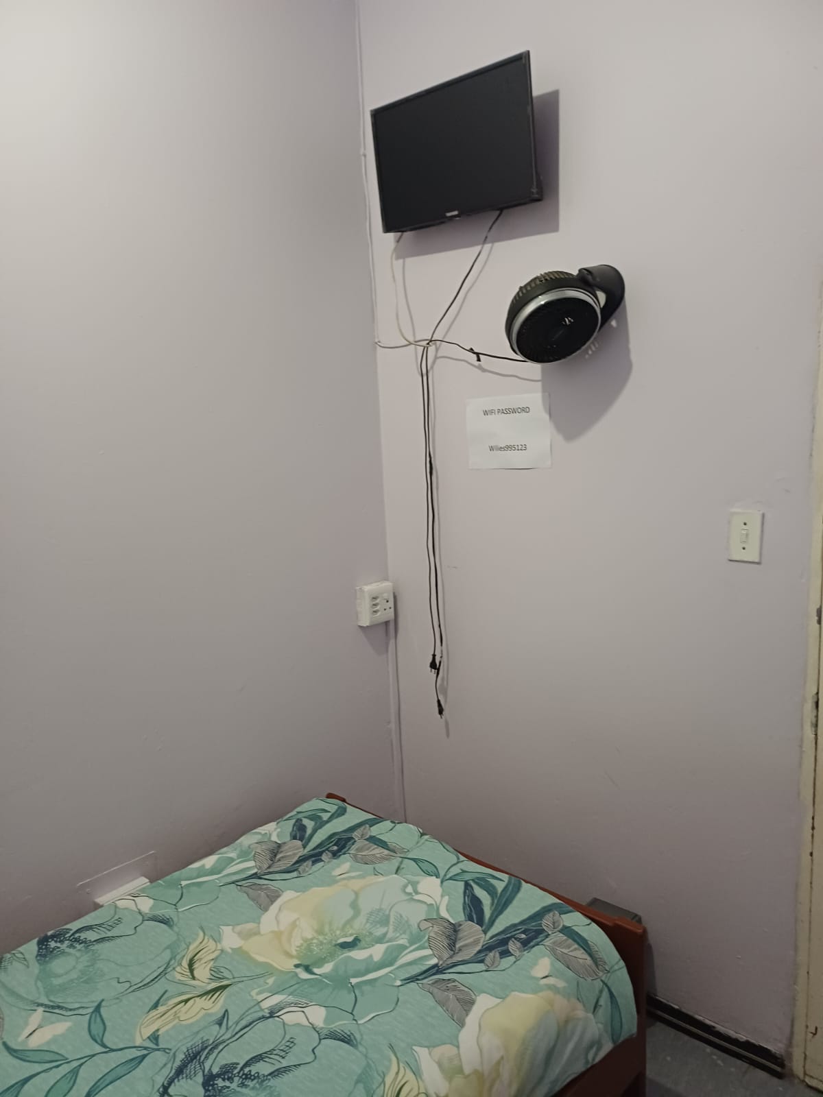 Wilies Hospital Patient Room with TV